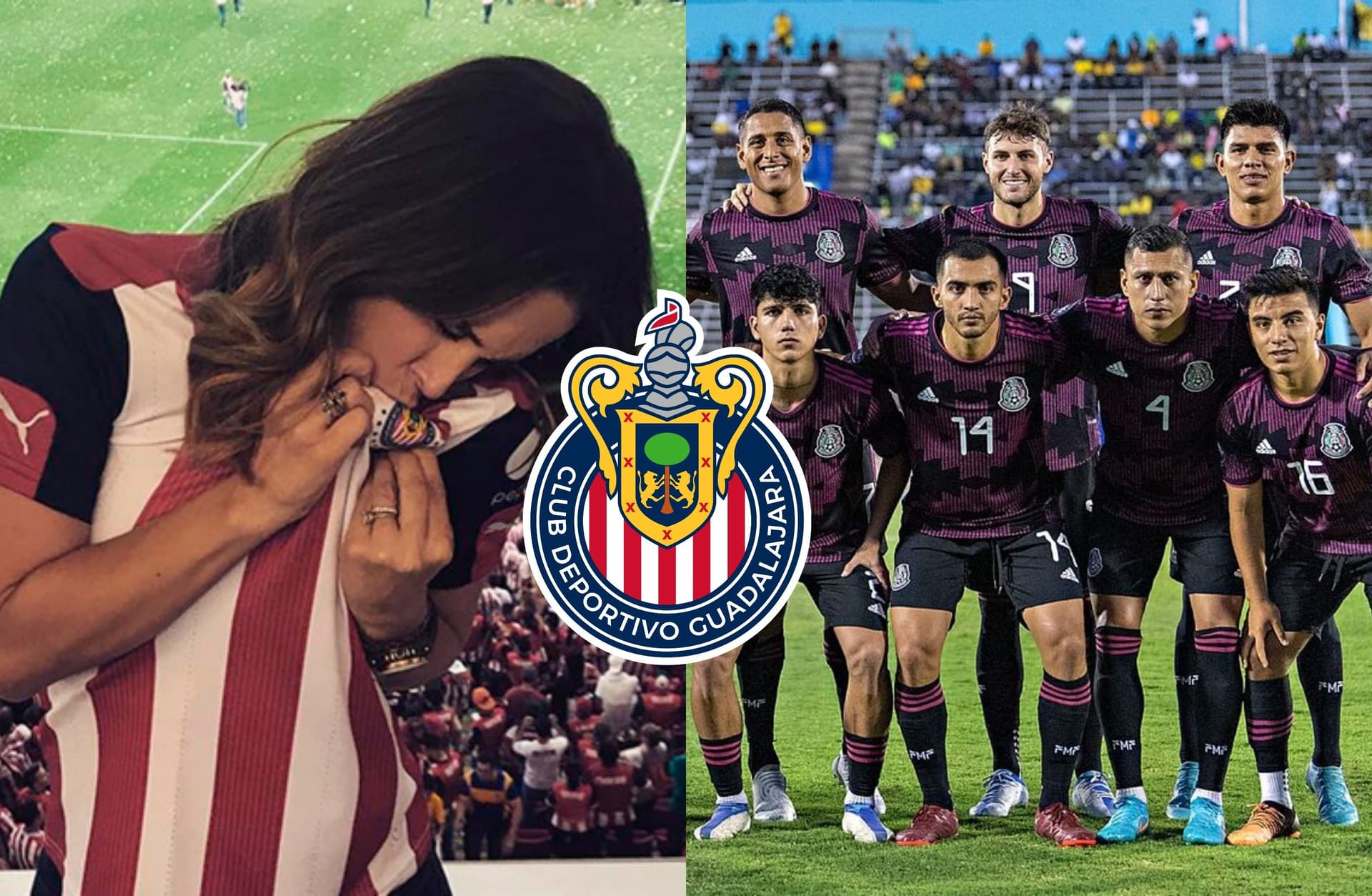 El jugador y su familia son aficionados de las Chivas.