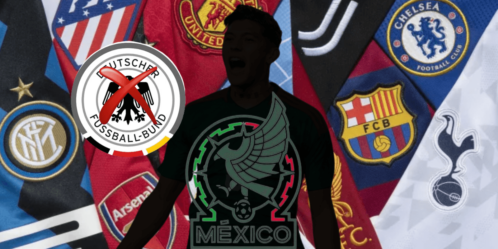 El juvenil de 18 años que rechazó jugar con Alemania por el Tri