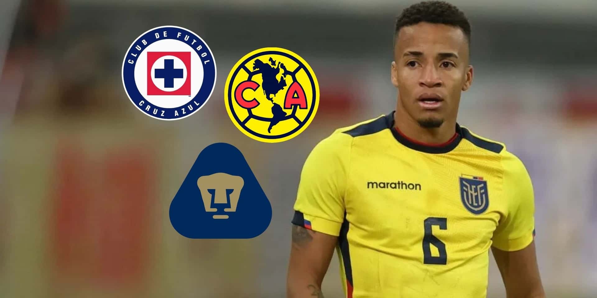 El lateral derecho ecuatoriano Byron Castillo podría llegar a un grande de la Liga MX