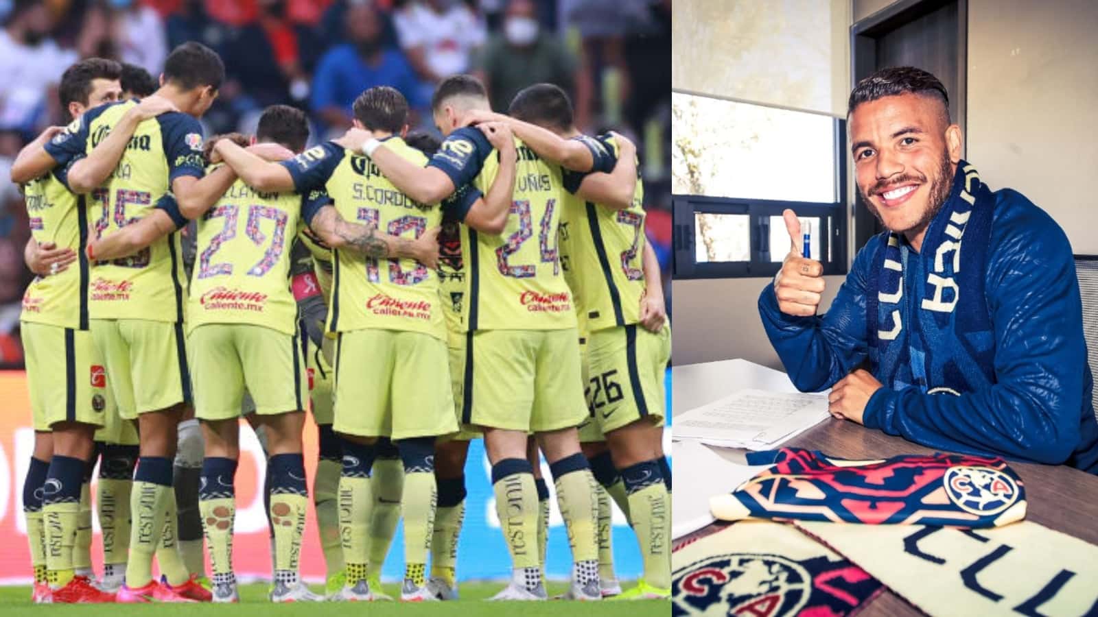 El mediocampista Jonathan dos Santos hizo que sacaran a otro jugador en el América, todo por su playera