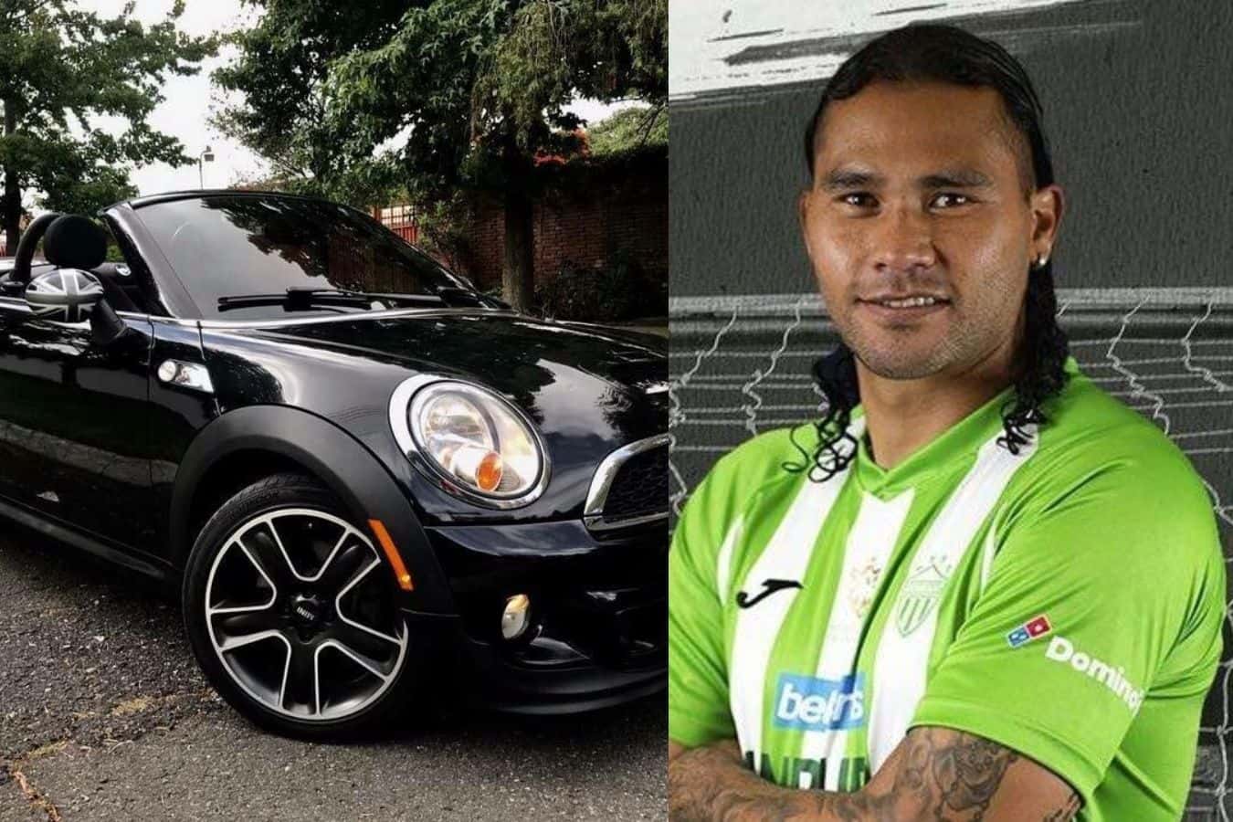 El mediocampista mexicano Carlos ‘Gullit’ Peña en su mejor momento con Chivas presumía un coche de un millón de pesos; ahora en Guatemala maneja un auto diferente