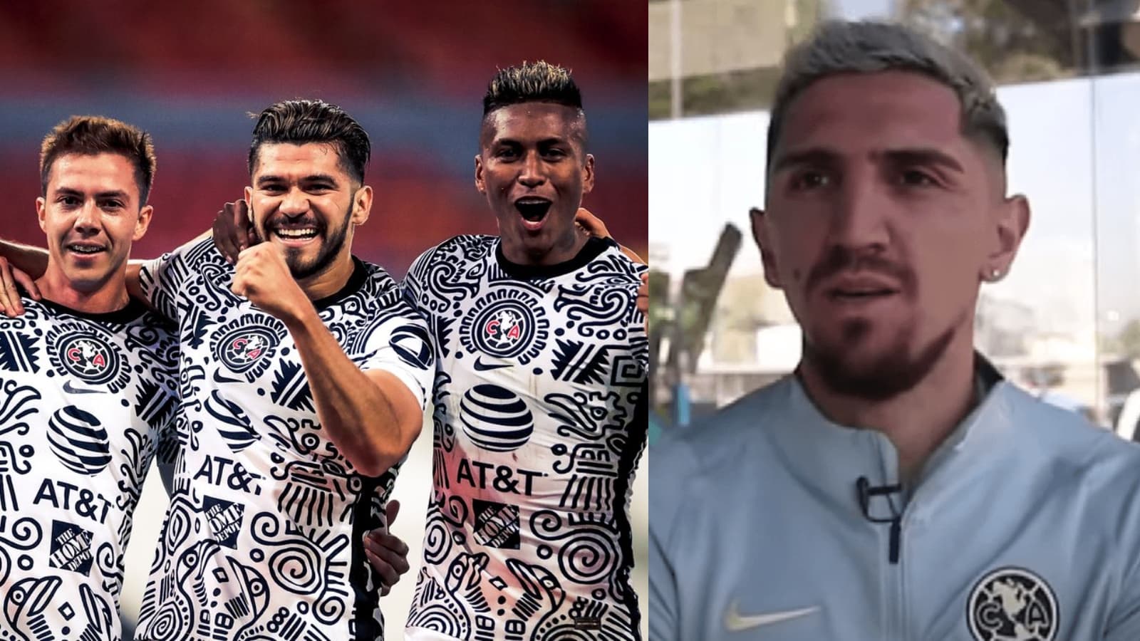 El mediocentro chileno Diego Valdés visitó Coapa saludó con varios jugadores, pero solo uno se negó a saludarlo