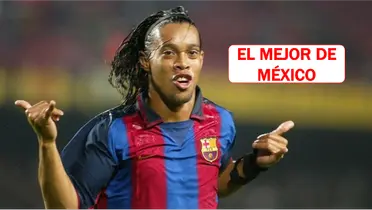 El mejor jugador de México, según Ronaldinho, pero Lozano no le da chance