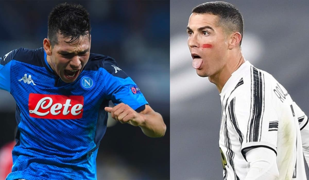 El mensaje de Cristiano Ronaldo previo a enfrentar a Hirving Lozano por la supercopa de Italia.