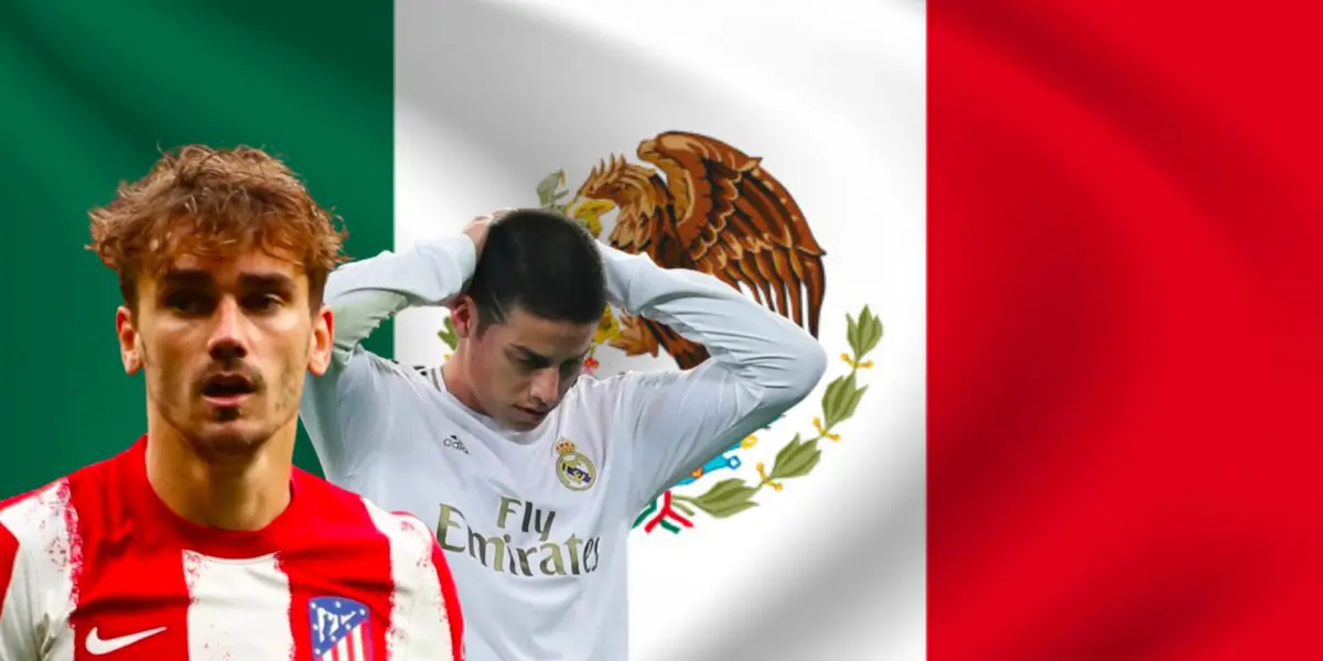 El mexicano que bailó a Griezmann y James Rodríguez, ahora juega en 2da división