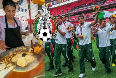 El mexicano que fuera campeón olímpico en Londres a ponerse un local donde vende carnitas como forma de vida.