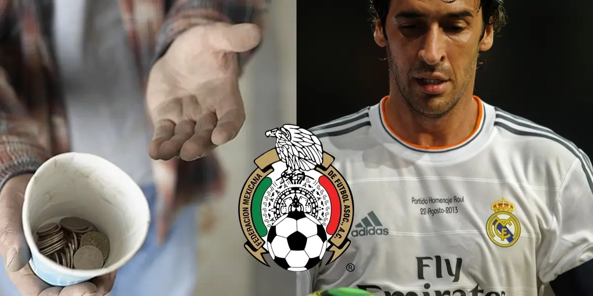 El mexicano que tener una infancia dura y pedir en las calles para comer, llegó a Europa y dejó en ridículo a Raúl en el Real Madrid.