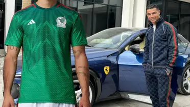 El mexicano que tiene más de un Ferrari como Cristiano Ronaldo