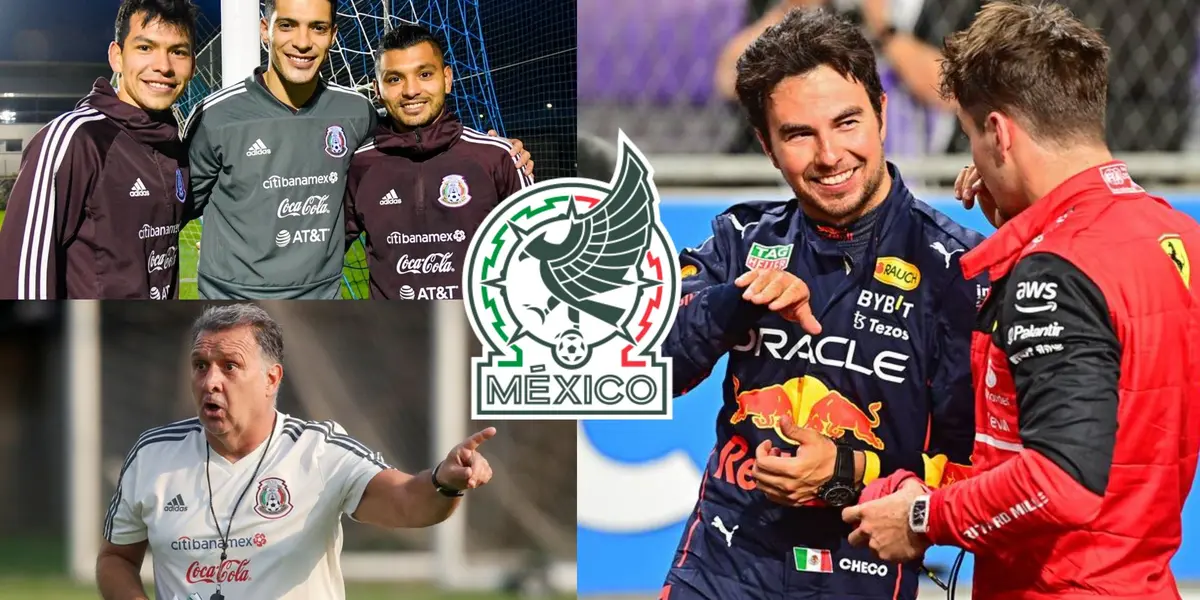 El mexicano que ya tiene la aprobación de Gerardo Martino para llegar al Mundial de Qatar, prefirió irse a ver al Checo Pérez
