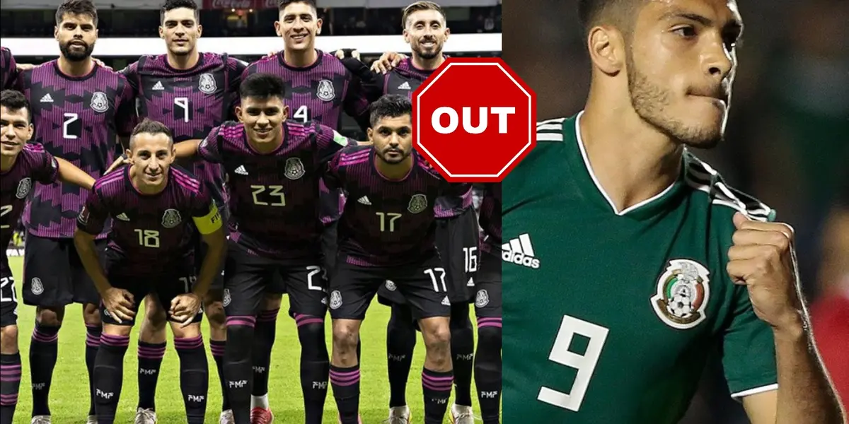 El mexicano Raúl Jiménez deja ver que hay molestia con un jugador y se notó que no lo quiere, en pleno juego de la selección de México.