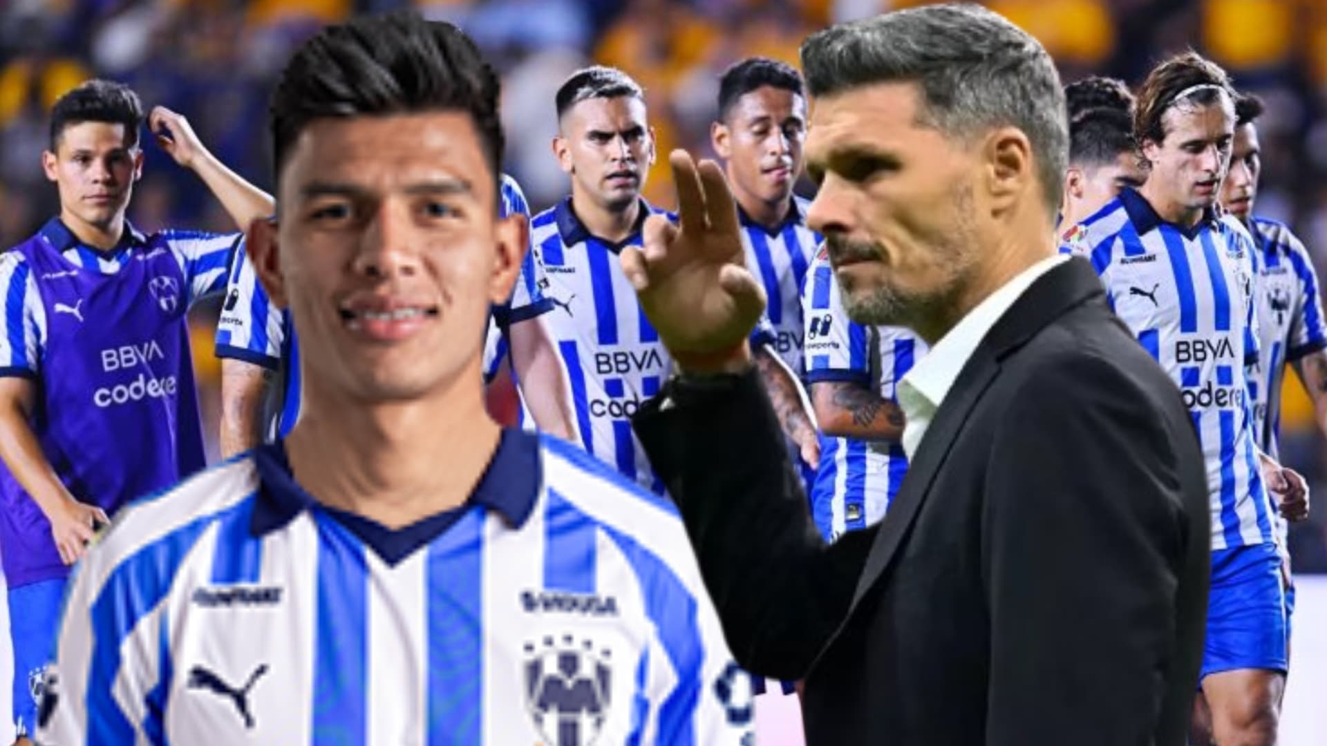 El 'mimado' de Ortiz que podría salir del XI de Rayados tras el nivel de Jesús Gallardo