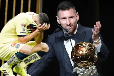 El momento curioso de la gala del Balón de Oro la protagonizó Lionel Messi cuando descargó en contra del influencer que ignoró al América