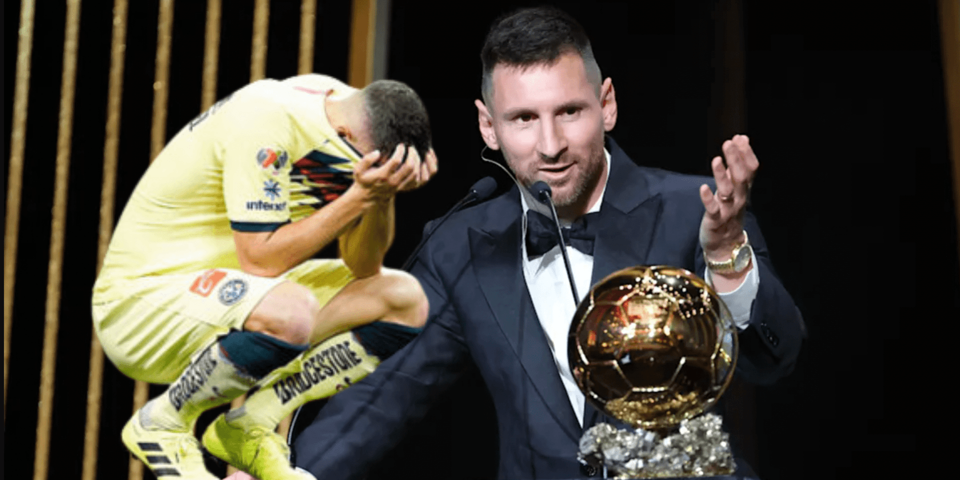 El momento curioso de la gala del Balón de Oro la protagonizó Lionel Messi cuando descargó en contra del influencer que ignoró al América