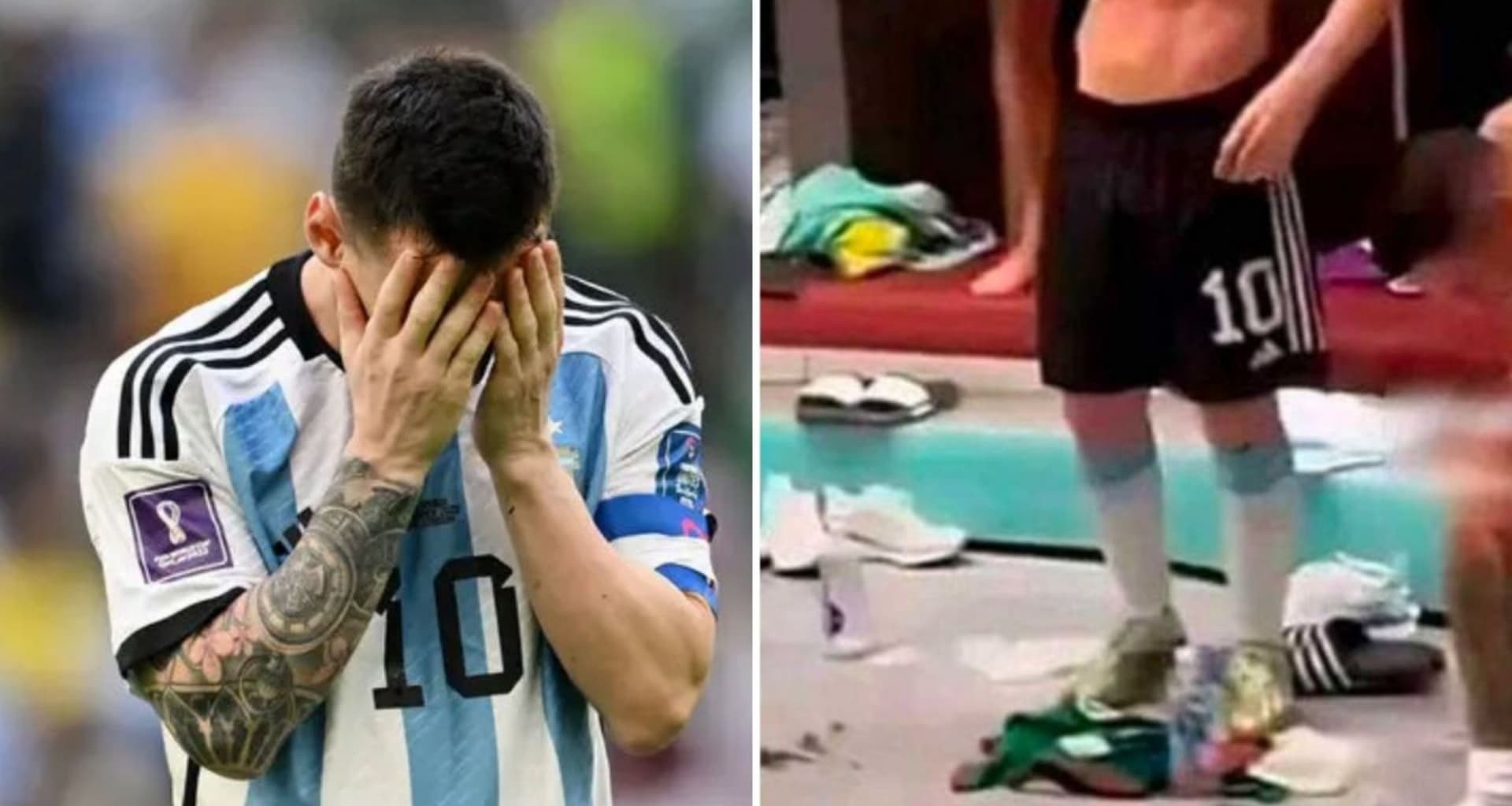 El mundo da vueltas, ahora una camiseta lo exhibe a Messi, en su momento pisó la de México.