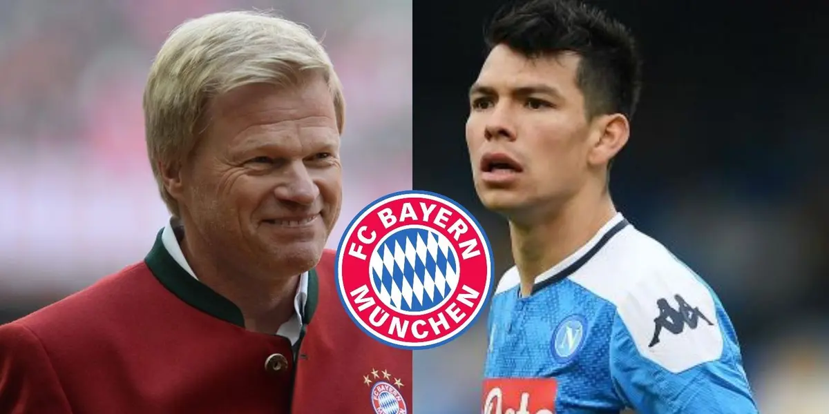 El nombre de Hirving Lozano suena para llegar al Bayern Múnich y Oliver Kahn lo aclara 