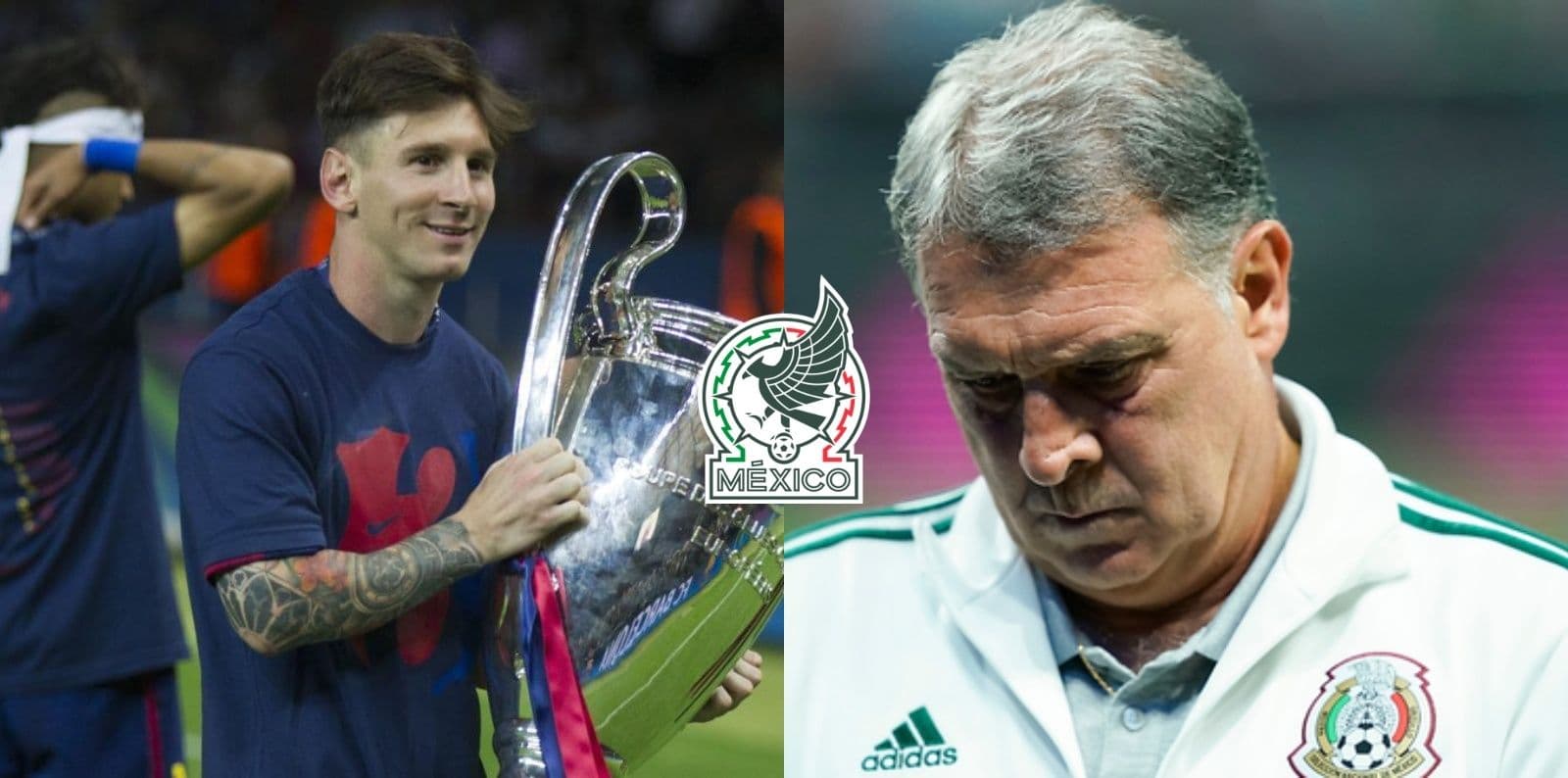 El nuevo DT del Tri sería de talla mundial y ya sabe lo que es ser campeón de la mano de Lionel Messi.