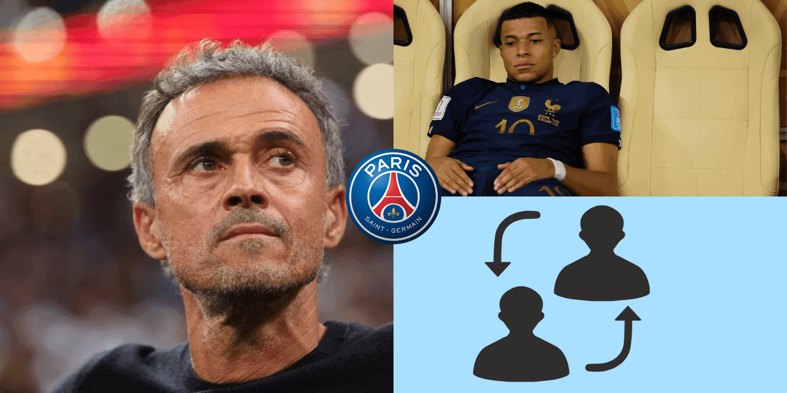 El nuevo entrenador del PSG ya tiene en claro su próximo fichaje, que podría dejar a Mbappé en el banco de suplentes.