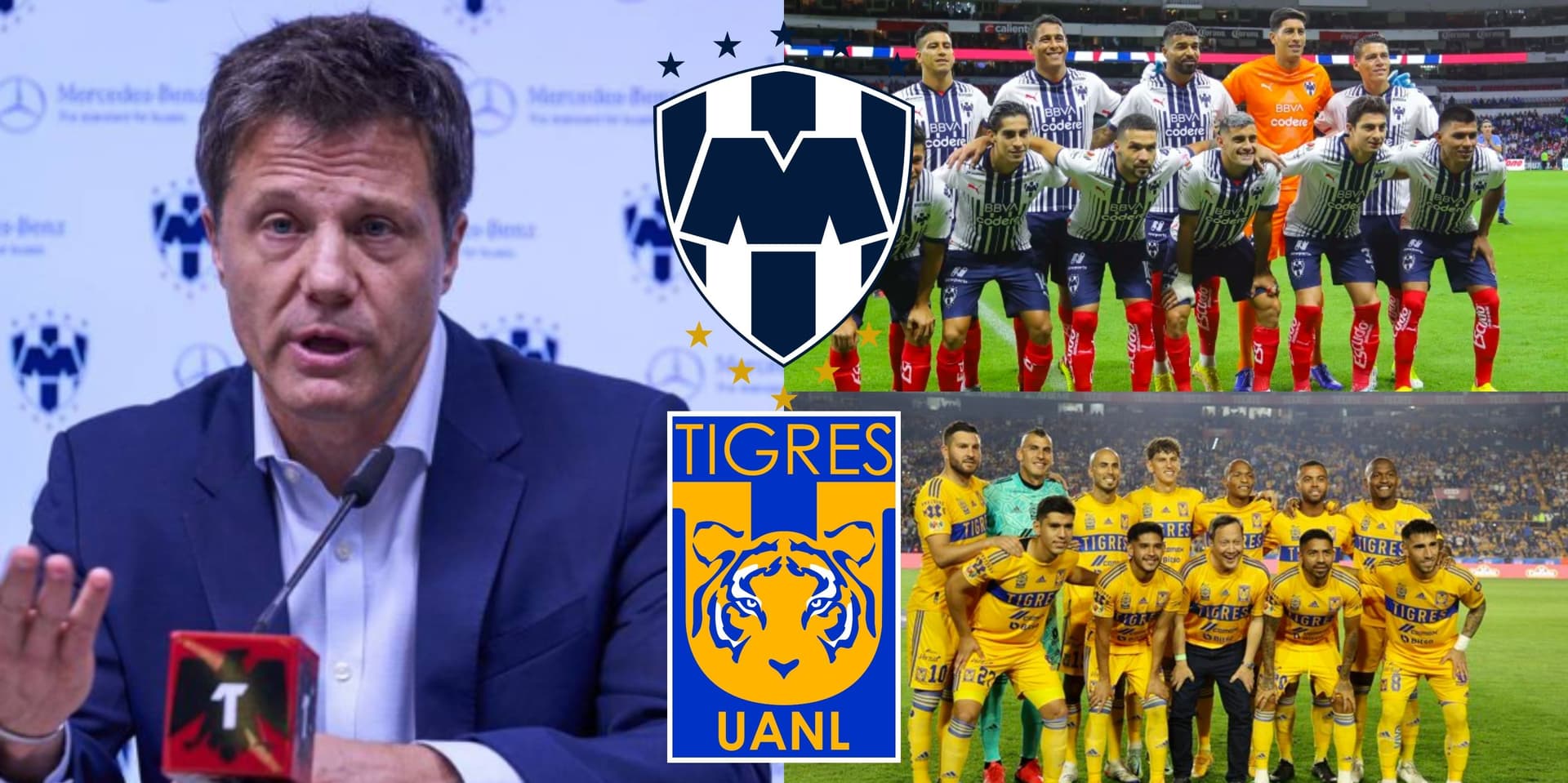 El nuevo Presidente Deportivo revela cual de los dos equipos es mejor, Tigres o Rayados