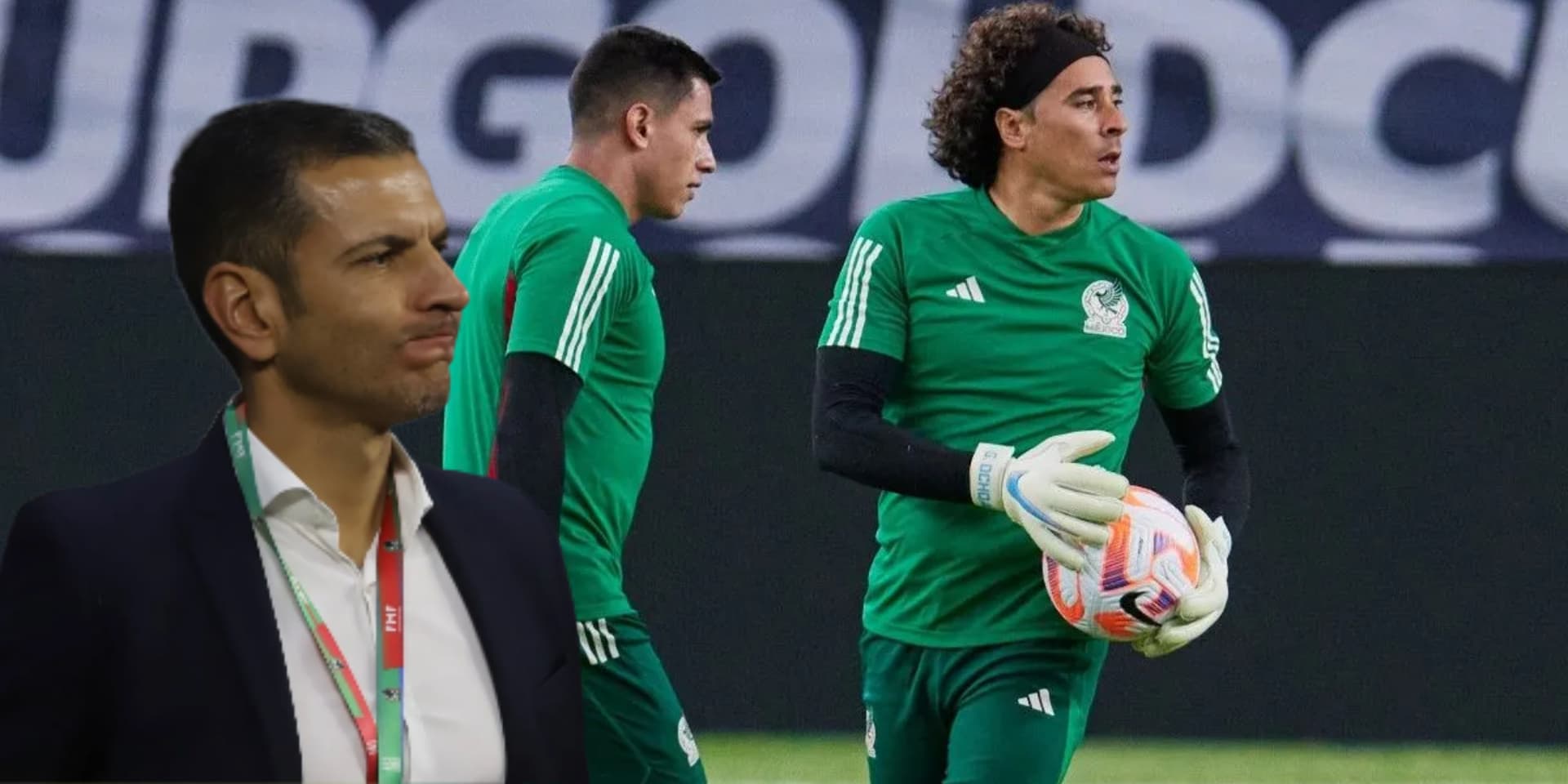 El once que probó Lozano sin Ochoa en el arco