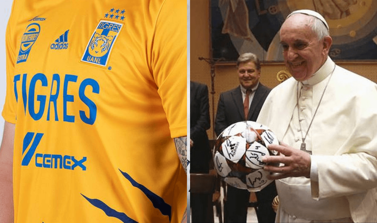 El Papa Francisco es de Tigres, o al menos eso dejó ver su reacción