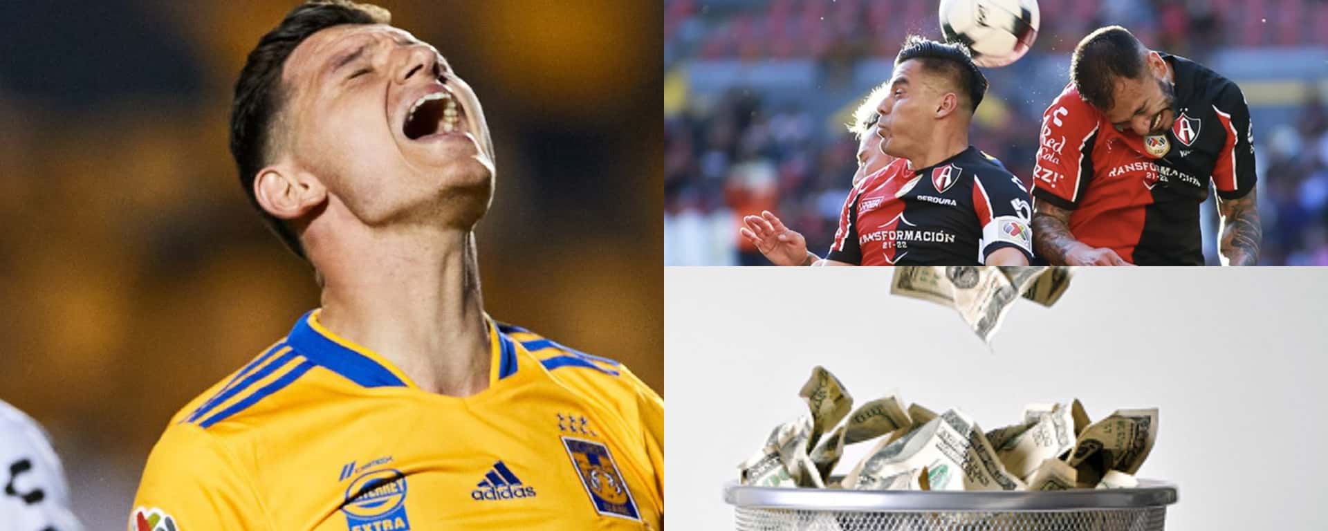 El partido fue difícil para el jugador francés de Tigres por la buena marca del jugador del Atlas.