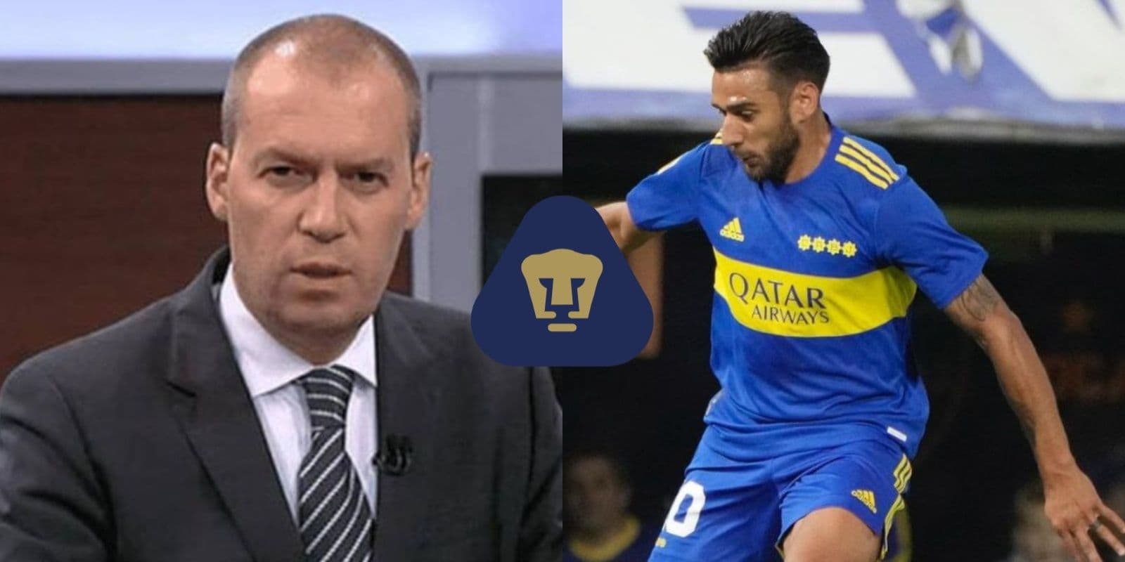El periodista André Marín filtra la fecha en la que Eduardo Salvio llegará a Pumas.