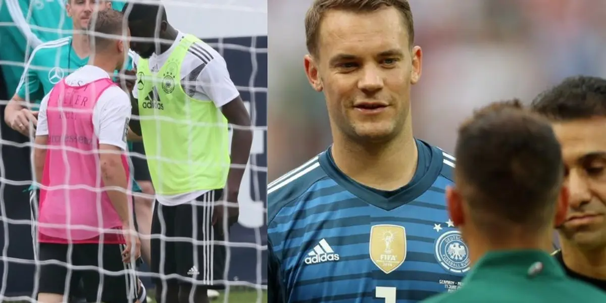 El portero de Alemania reconoció que el juego ante México fue una pesadilla, un mal recuerdo que incluso terminó en golpes en el camerino de Alemania.