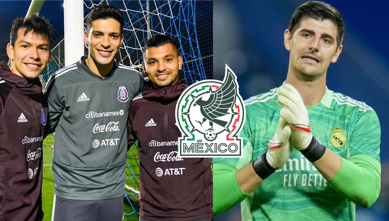 El portero de Bélgica, Thibaut Courtois, reconoce solo a un delantero mexicano como un gran rival