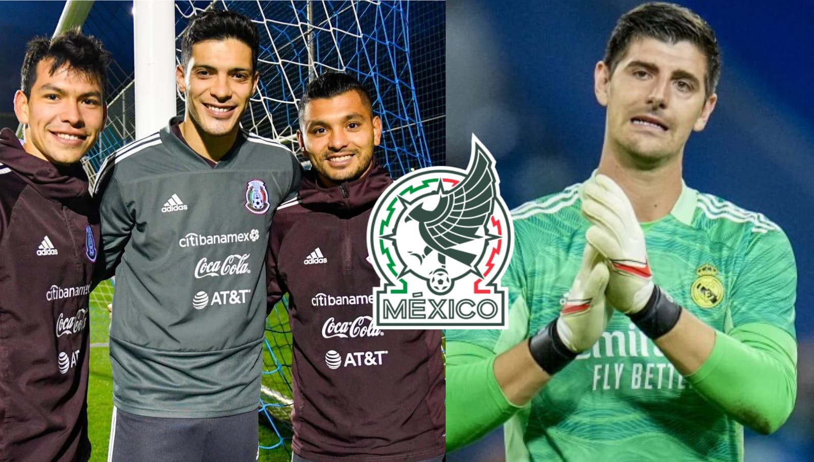 El portero de Bélgica, Thibaut Courtois, reconoce solo a un delantero mexicano como un gran rival