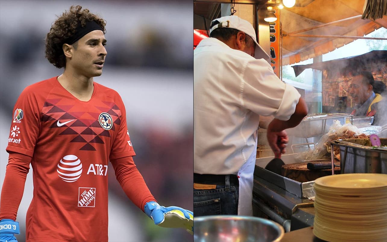 El portero del club América publicó en redes sociales el gusto por una comida en particular