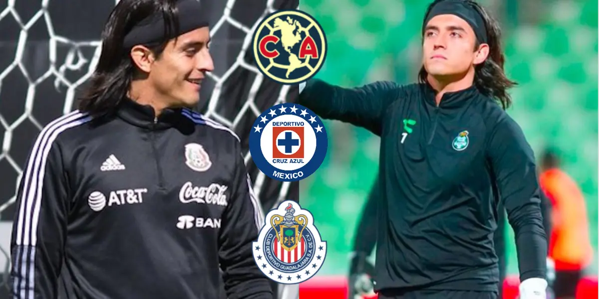 El portero mexicano habló con respecto a firmar contrato con un club de más impulso mediático, a diferencia de Santos. América, Chivas y Cruz Azul ya mostraron interés. 