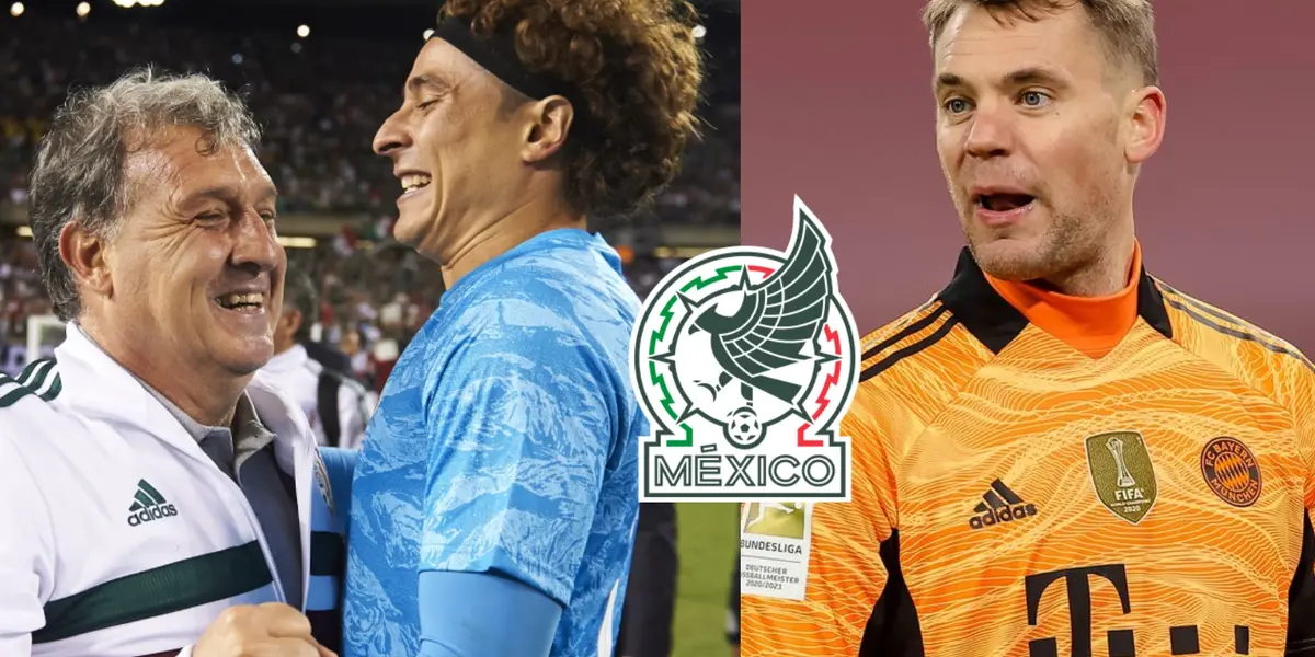 El portero mexicano que la rompe en Europa, lo comparan con Manuel Neuer, pero Martino insiste con Guillermo Ochoa