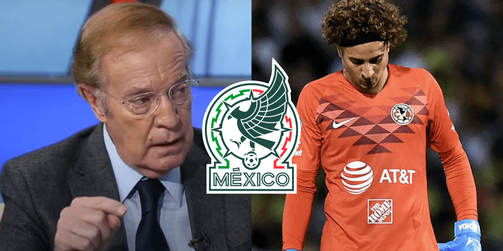 El presentador dio a conocer que Guillermo Ochoa es solo prensa y para que para él no hay discusión de quién es el mejor portero de México