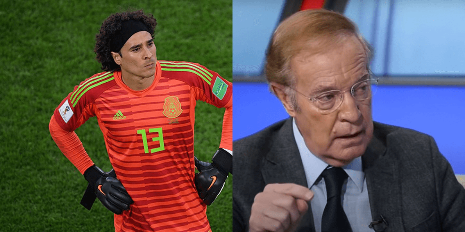 El presentador habló sin tapujos y comentó quién es el mejor portero del Tri. Dejó a un lado a Ochoa y tampoco consideró a Jorge Campos