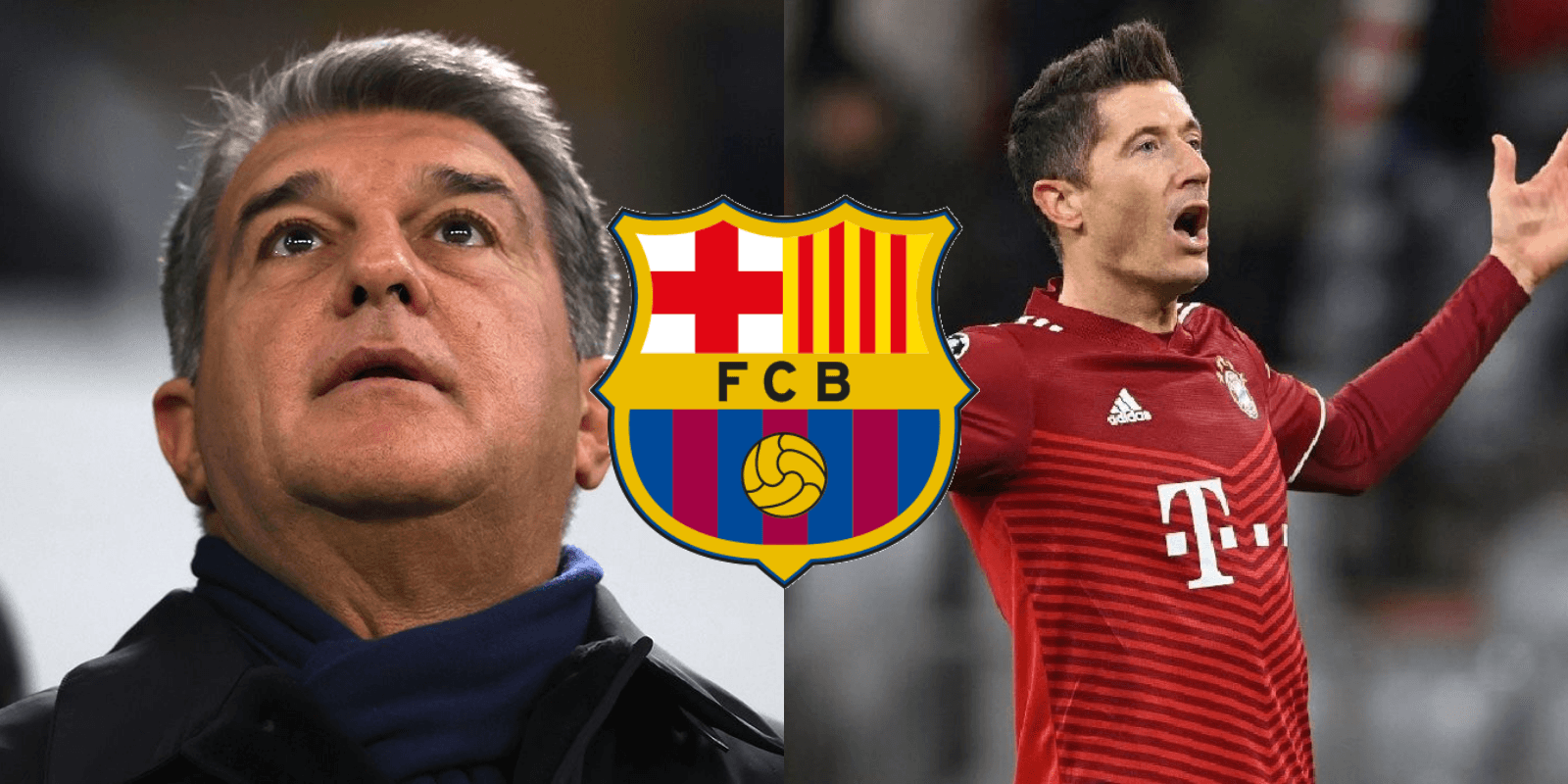 El presidente del FC Barcelona habló sobre la posibilidad de fichar al delantero polaco
