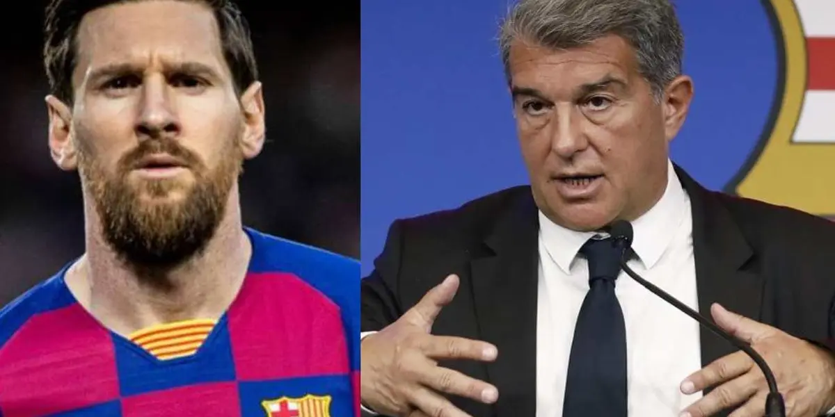 El presidente del FC Barcelona, Joan Laporta encendió las alarmas en el club, tras revelar que Lionel Messi no renueva todavía con el club.
