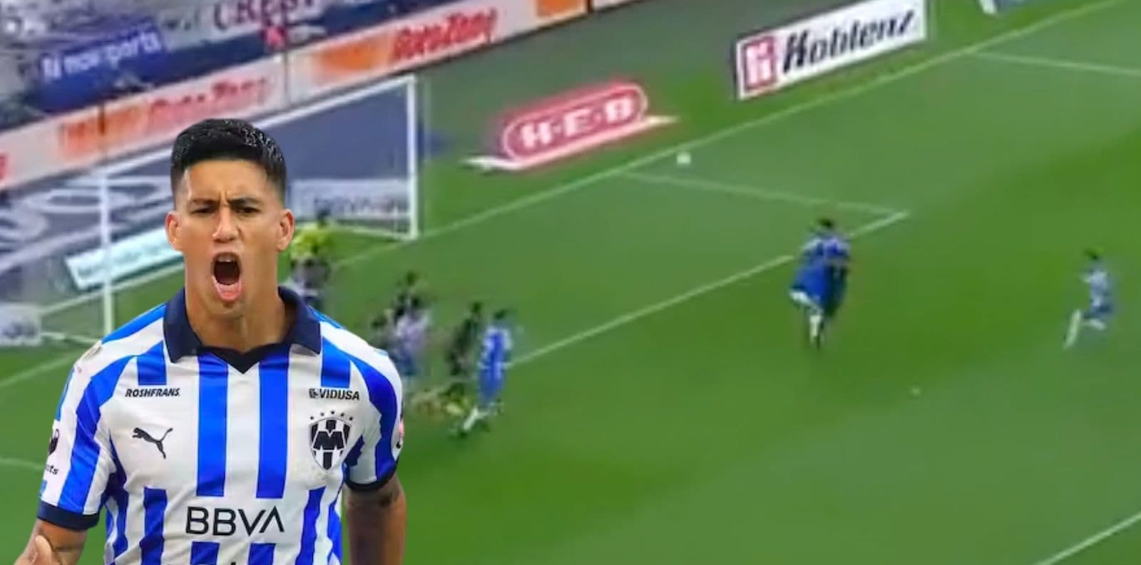 El recién renovado anotó el gol en el Monterrey vs Rayados, así lo festejó