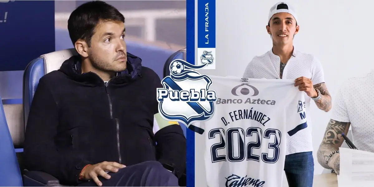 El regreso de Omar Fernández sería el cuarto del Club Puebla, sin embargo, Larcamón ya pediría el quinto.