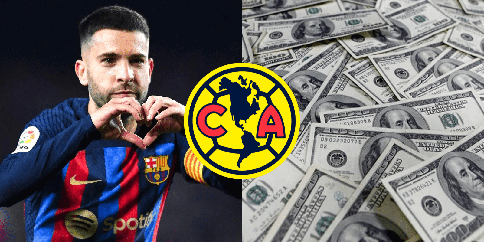 El salario con el que el América convencería a Jordi Alba de llegar al Nido