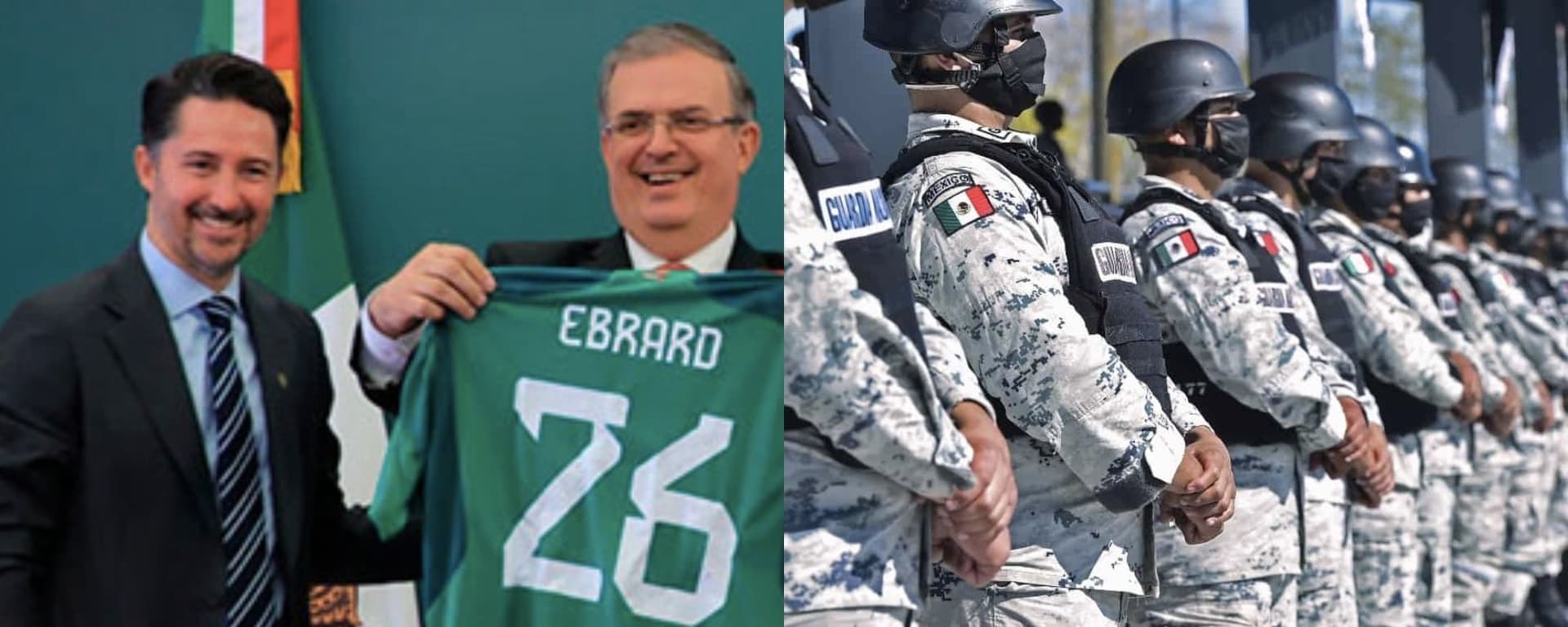 El secretario de Relaciones Exteriores de México aclara por qué viajará una comitiva de la Guardia Nacional a Qatar 2022.