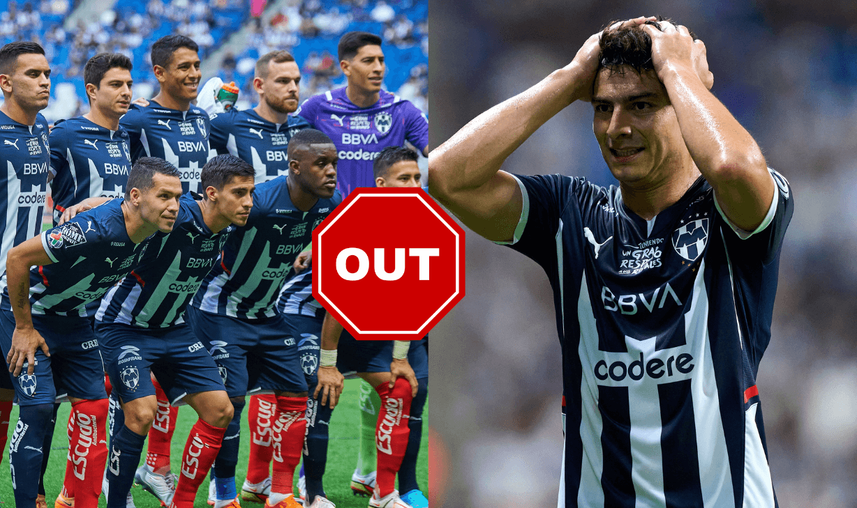 El segundo jugador que se va de Rayados debido al pobre juego que tiene en el equipo del Vuce