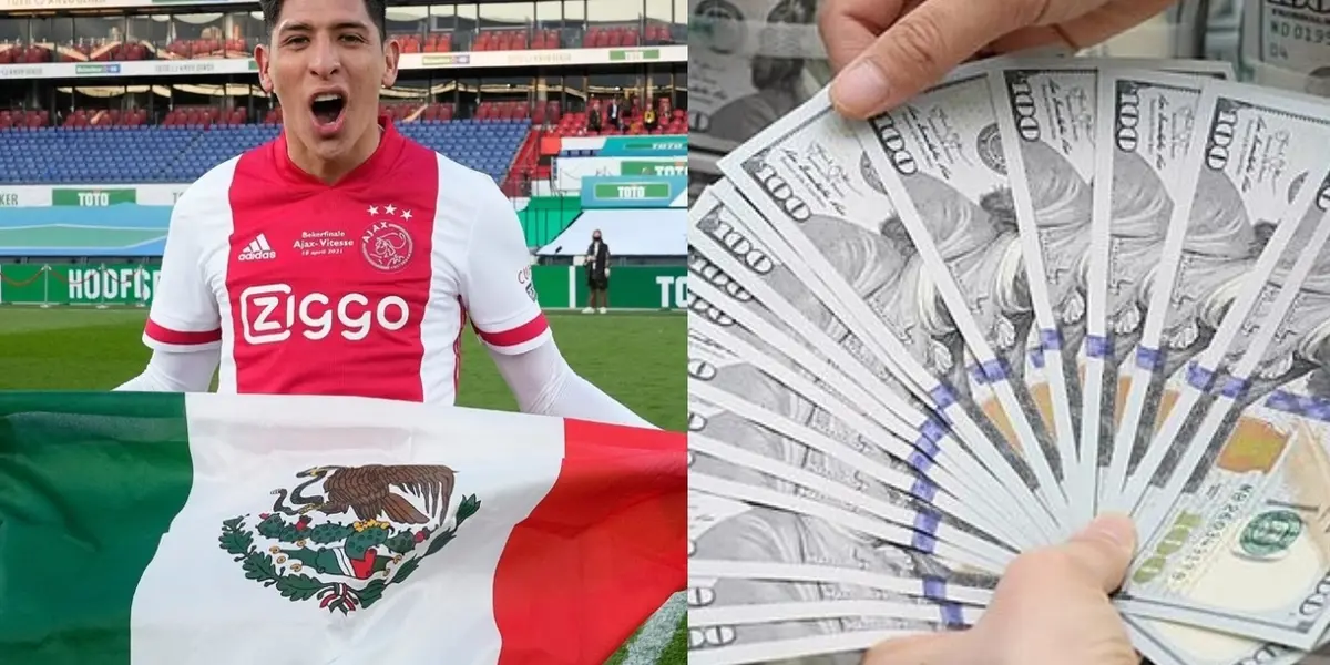 El seleccionado mexicano recuperó el nivel, es titular y figura en Ajax. Ahora tiene un nuevo precio.