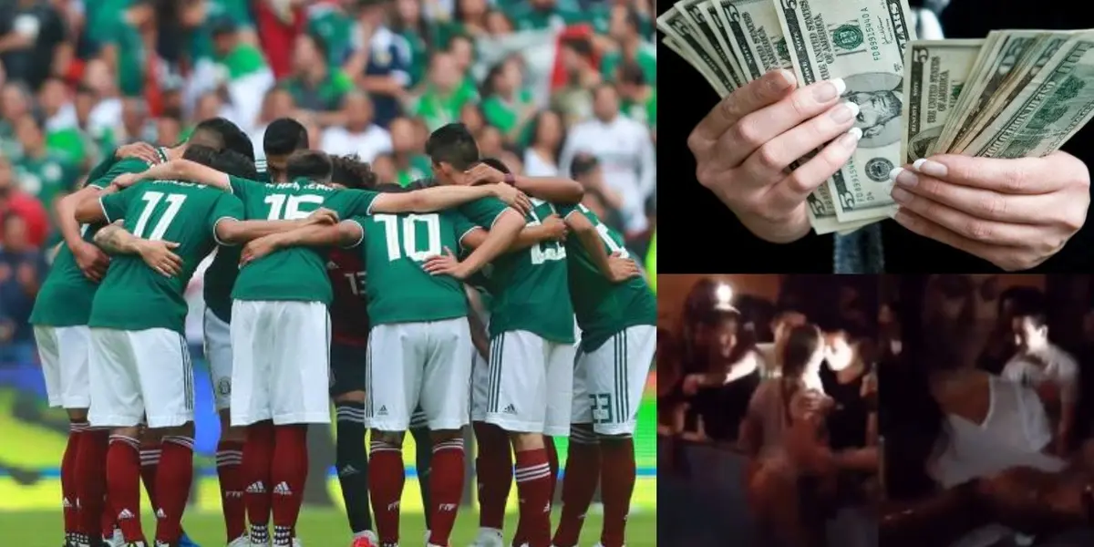 El seleccionado mexicano se gastó 700 mil pesos en una fiesta, cuando estaba en el seleccionado de México, por eso le quitaron su puesto.