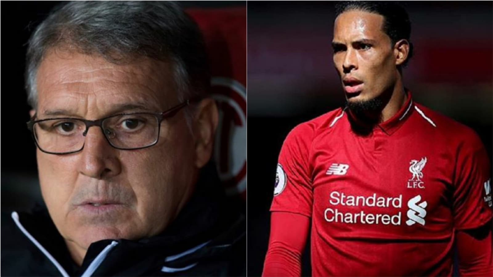 El Tata Martino le respondió al defensa central y esto le dijo al jugador del Liverpool.
