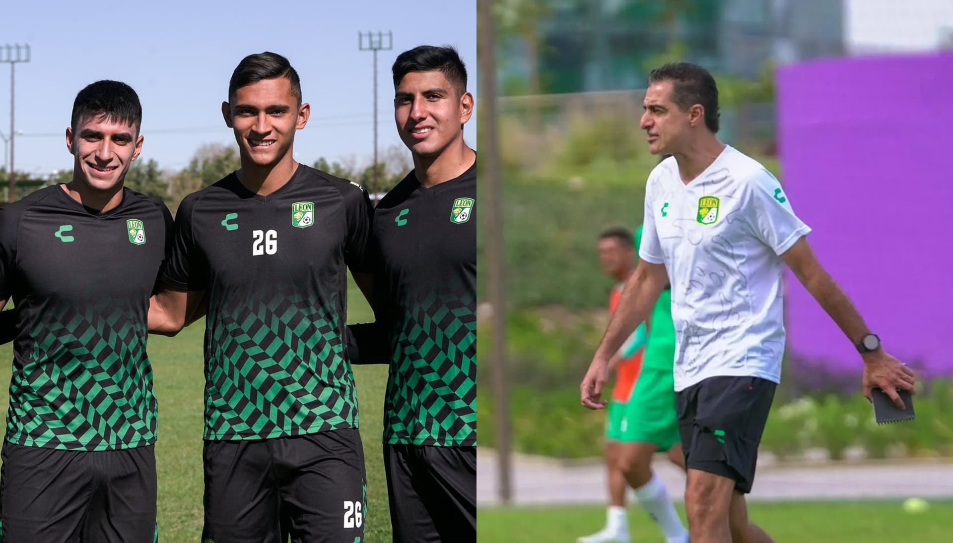 El técnico de León todavía no conoce a todos sus futbolistas