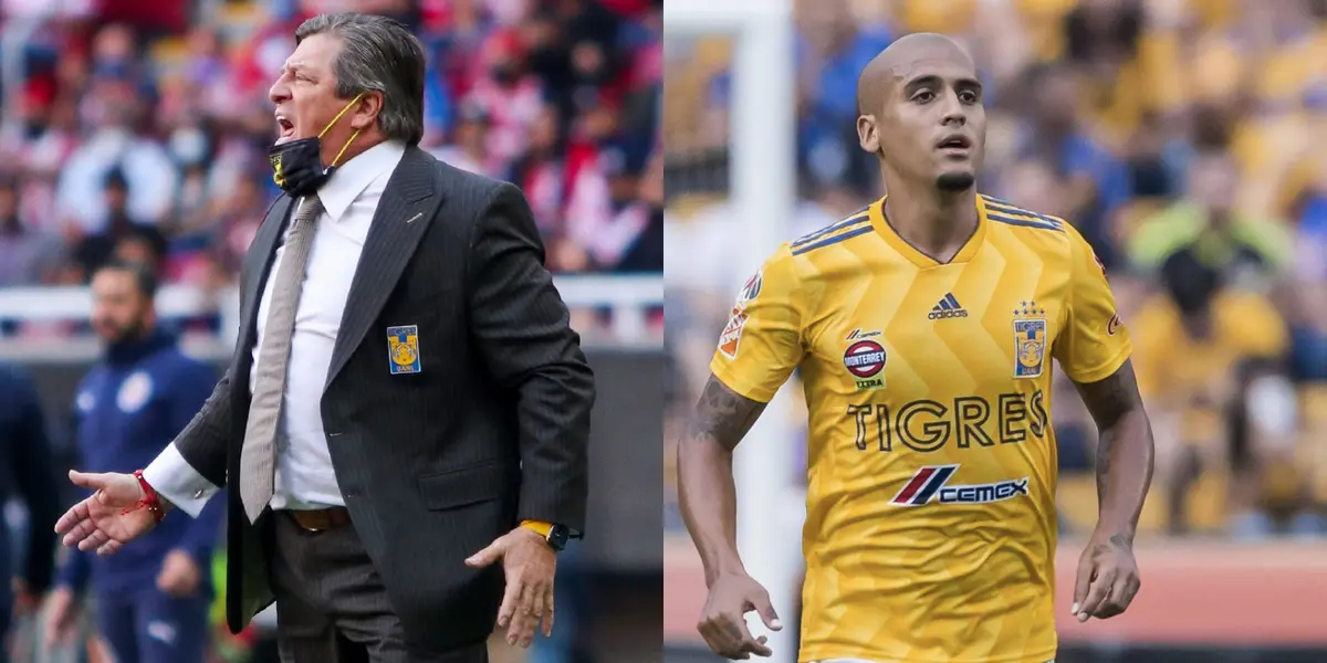 El técnico de Tigres dejó entrever ante los medios la verdadera razón por la que no le tiene plena confianza a Luis Rodríguez.