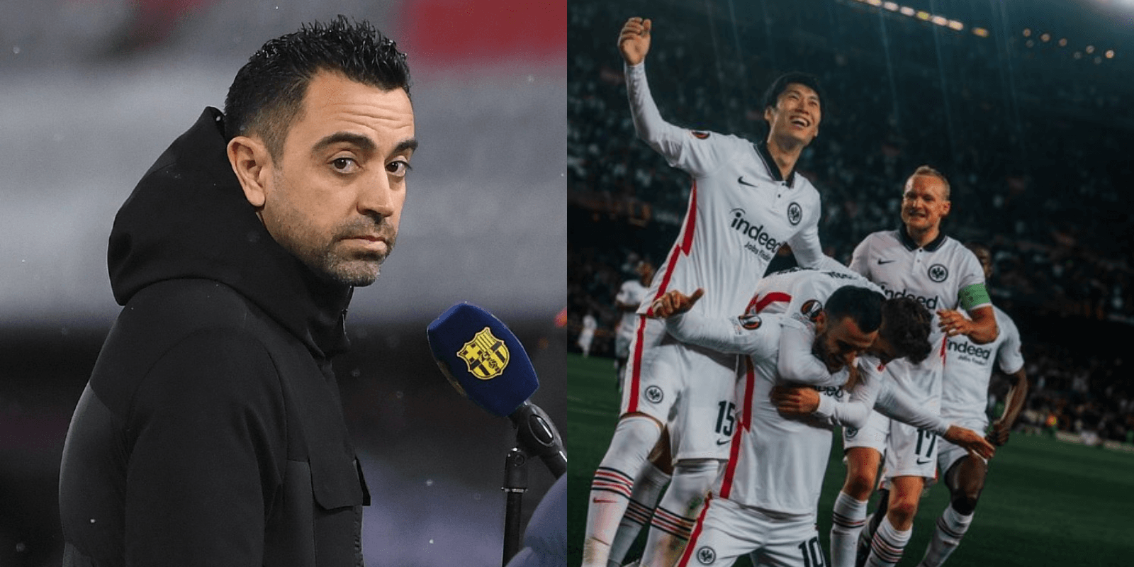 El técnico del cuadro catalán habló tras caer 3-2 en la Europa League frente al Eintracht Frankfurt