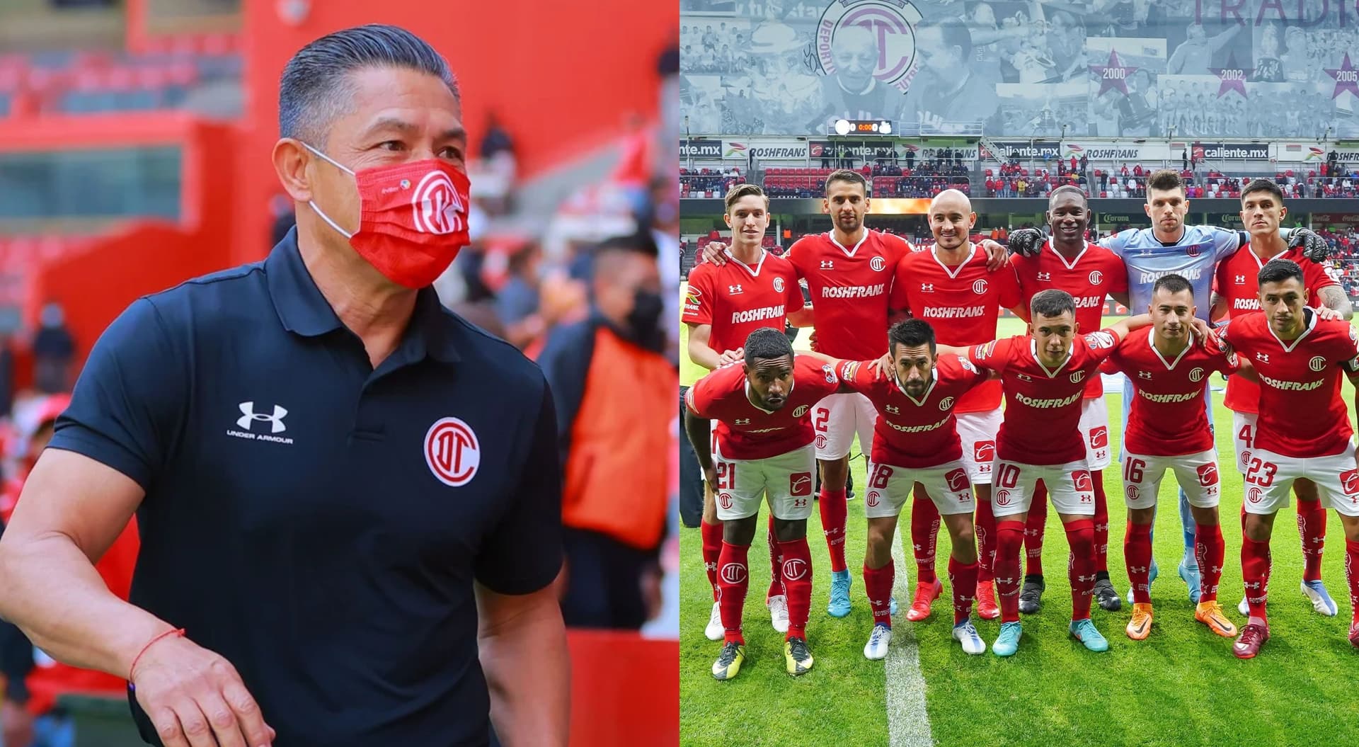 El técnico escarlata modificó su alineación por el bien del equipo