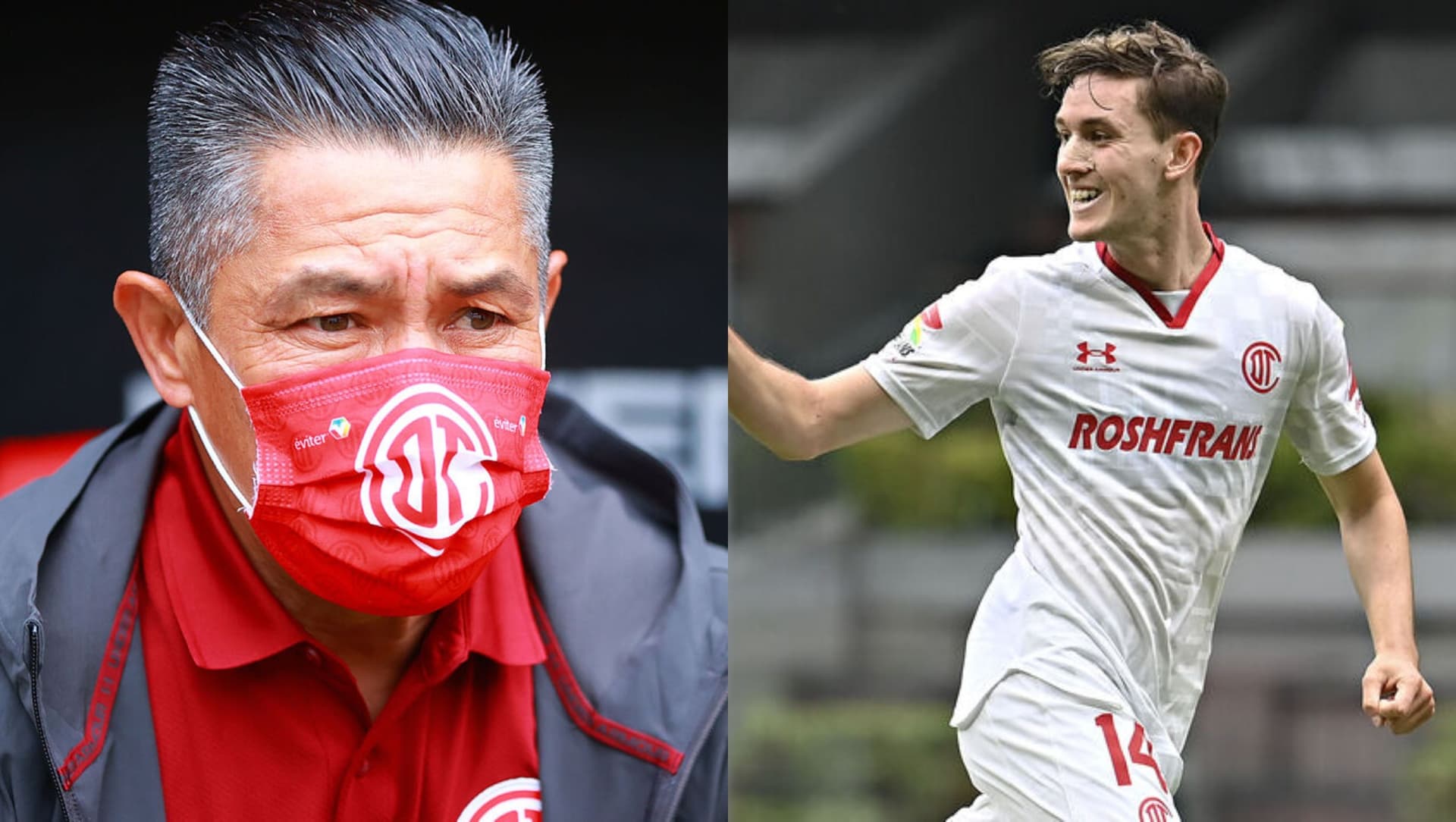El técnico escarlata no solo piensa en el partido que está disputando
