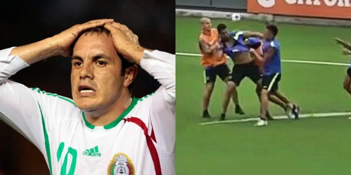 El tema se dio por los egos que se manejan en la Selección Mexicana. Los jugadores llegaron a un momento de tensión y eso provocó que se desatarán los golpes.